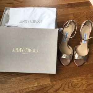 Jimmy choo party heels size 37.5
